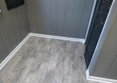 After tile installed